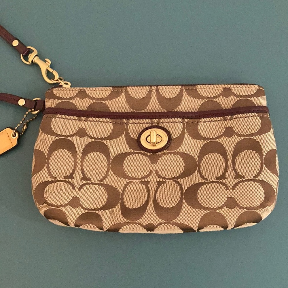 Coach wristlet